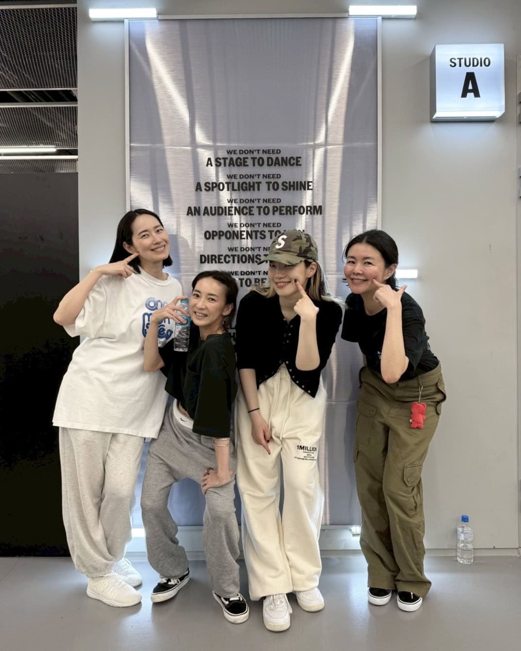 K-POPダンスレッスンの様子