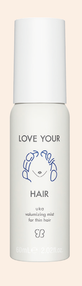 uka ラブユア ペチャンコヘア60mL ￥2,420／ウカ