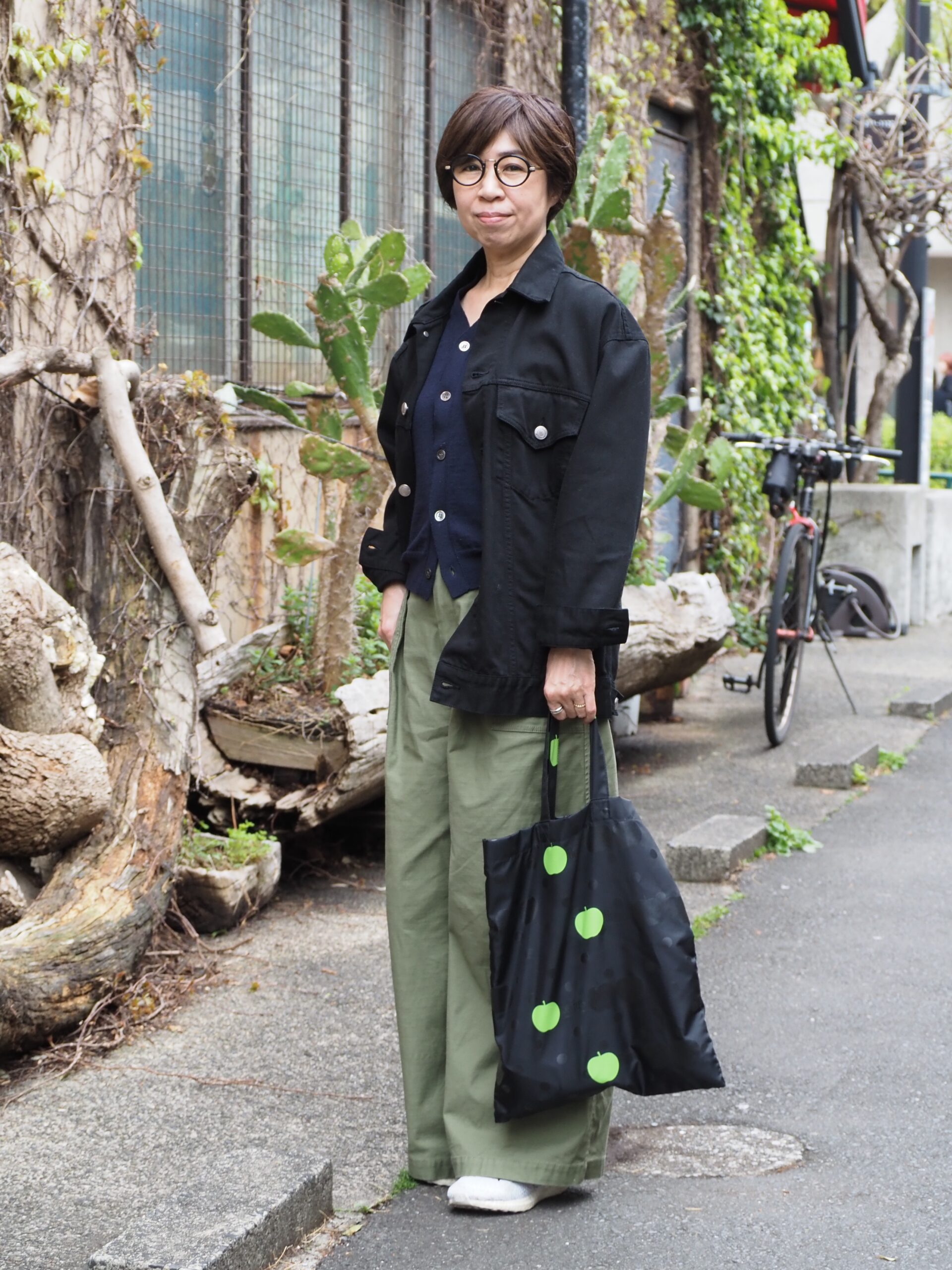 50代のカジュアルコーデ