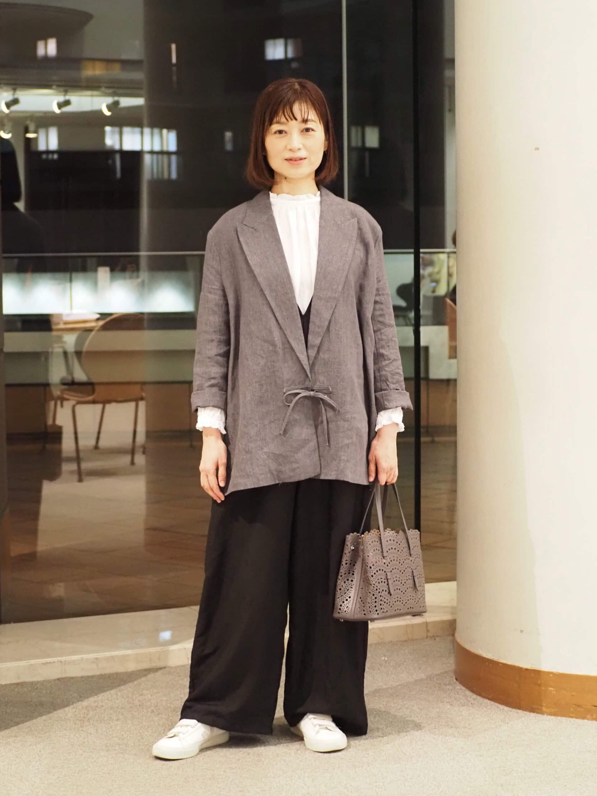 50代のシンプルコーデ