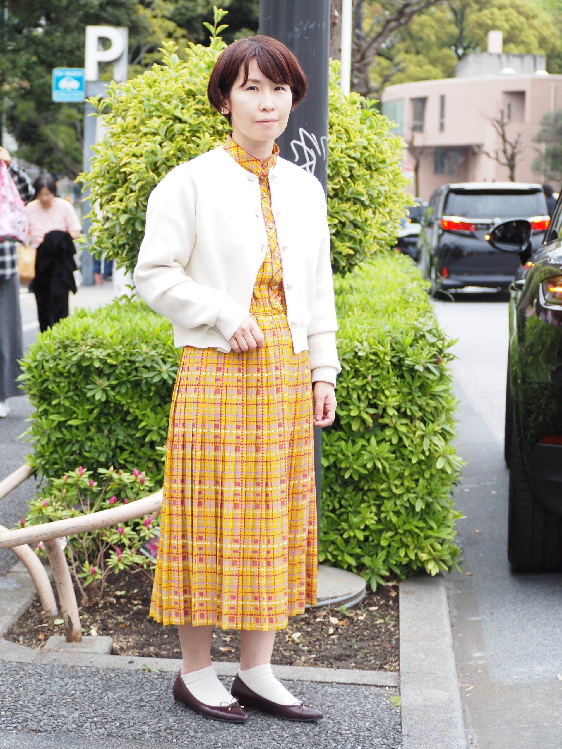 50代のレトロコーデ