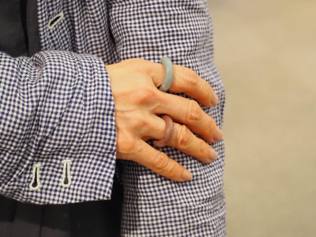 作家もののリング