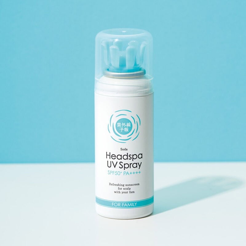 紫外線予報 紫外線予報 炭酸UVヘッドスパF SPF 50+・PA ++++ 60g ¥1,870(シーズン限定発売)/石澤研究所