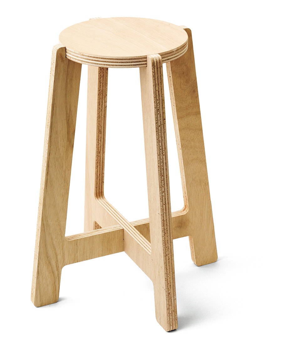 キッチンスツール 60cm ¥6,980／カインズ ※オンライン限定販売