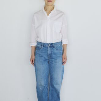 どこか懐かしいシルエットに注目。UNIQLO and JW ANDRESON ストレートジーンズ