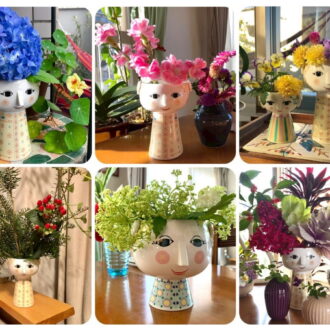 気分は美容師!? 髪をセットするように花の手入れができます