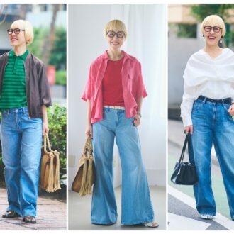 【ユニクロで人気の3大デニムを攻略】タイプ別おすすめコーデを提案　～冨永彩心さんが指南！ 毎日の装いがちょっと垢ぬけるコツ vol.6～　