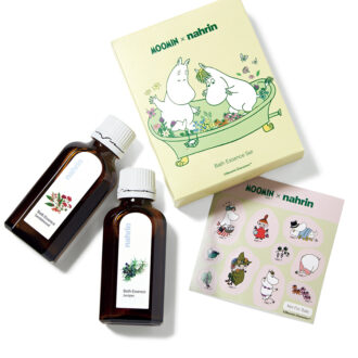 MOOMIN × nahrinバスエッセンスセット（50mL）￥4,620 ／ナリン