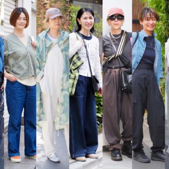 【1週間スナップ】50代のパンツスタイル実例7選を紹介！ きれい見えする大人カジュアルの秘訣