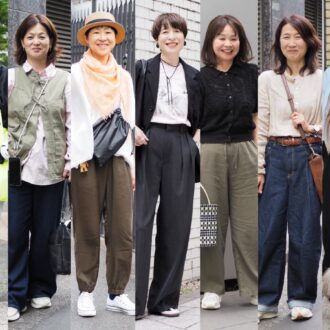 【1週間スナップ】50代のための白スニーカー正解コーデ7選 “無難見えしない”コツは？
