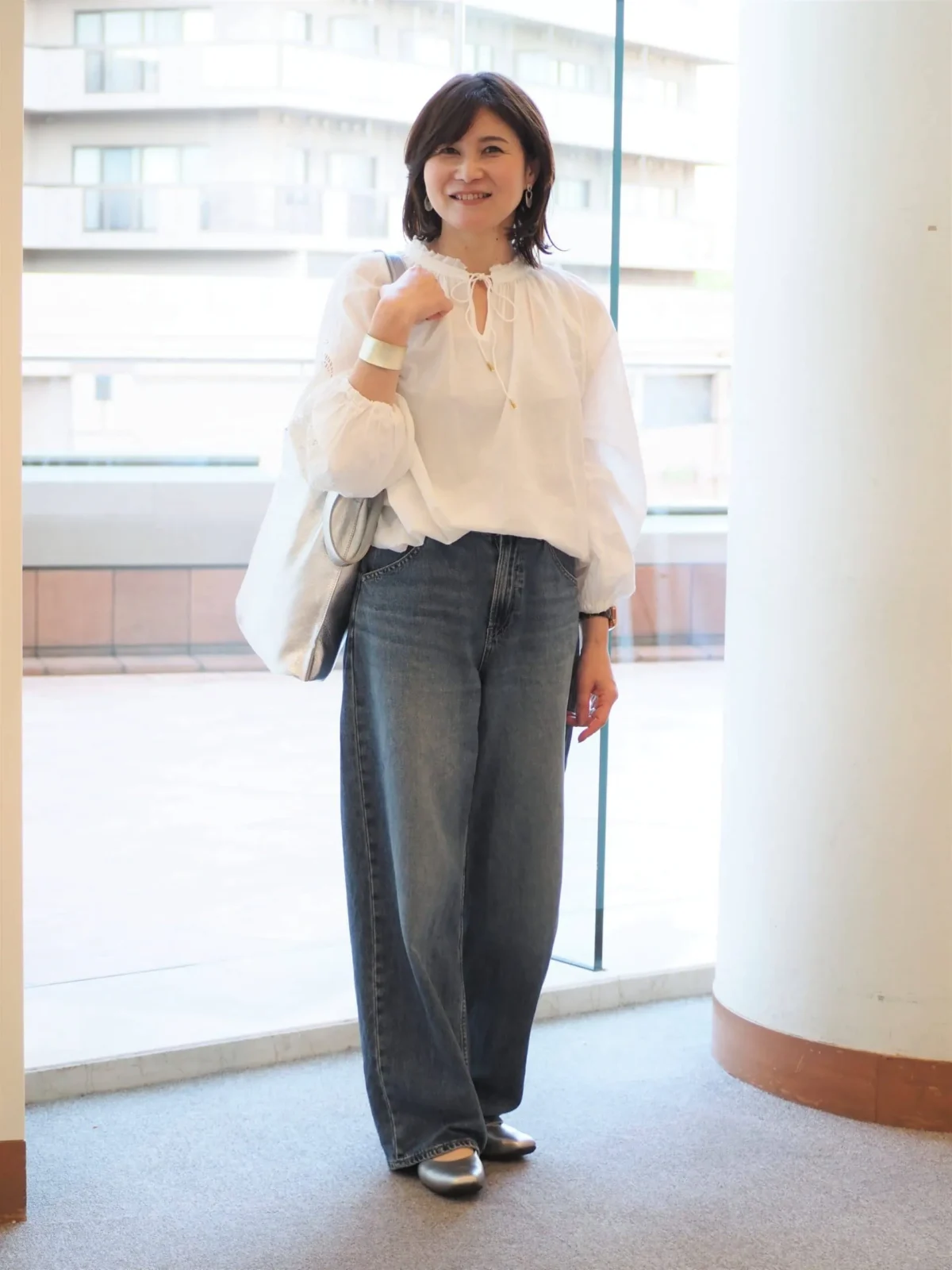 50代のユニクロデニムコーデ