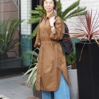 50代のユニクロデニムコーデ