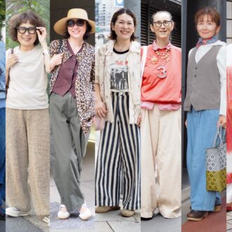 【1週間スナップ】50代の「コーデが決まらない」を解決！小物使いが上手なおしゃれさんの着こなし7選