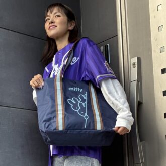 真夏のスポーツイベントにも活躍するミッフィー大容量トート