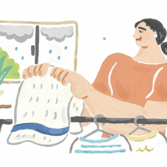 【梅雨の洗濯】生乾きを防ぐ部屋干しのコツ