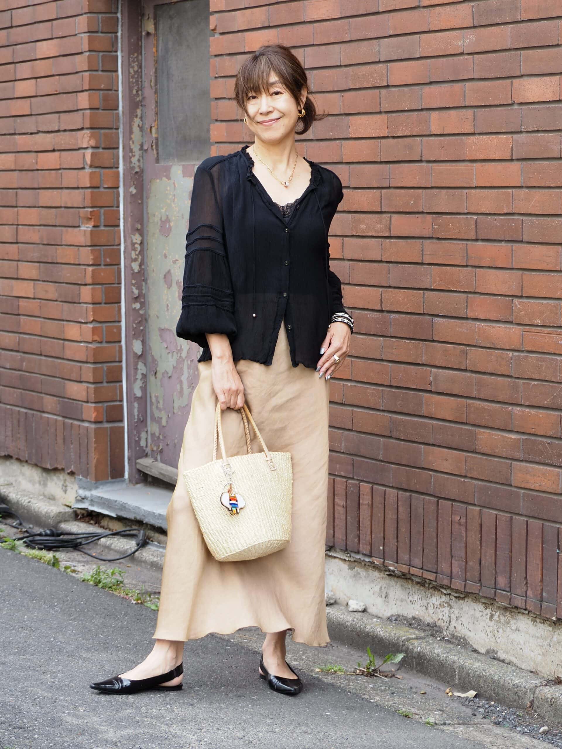 50代のきれいめコーデ