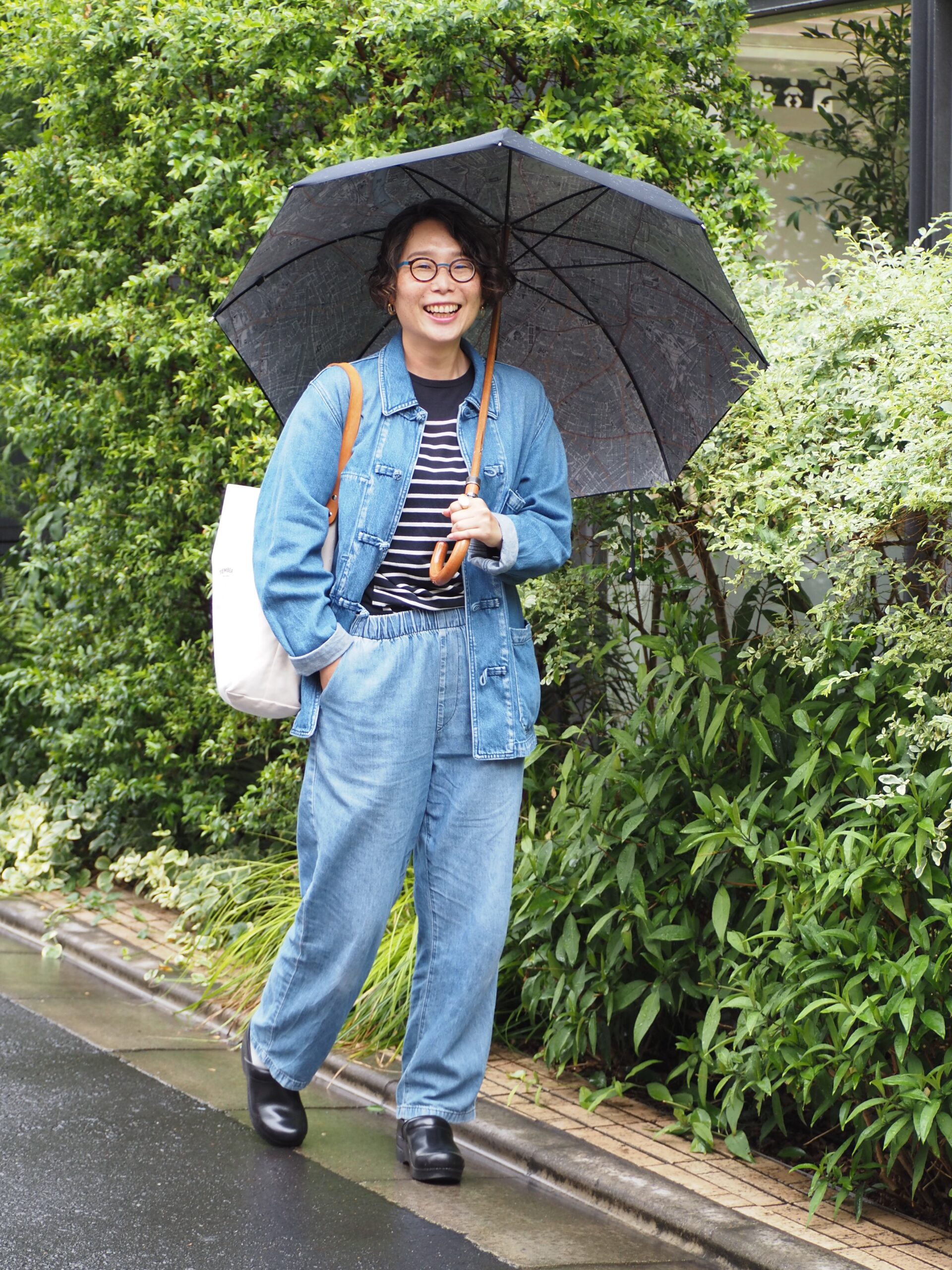 50代のデニムコーデ