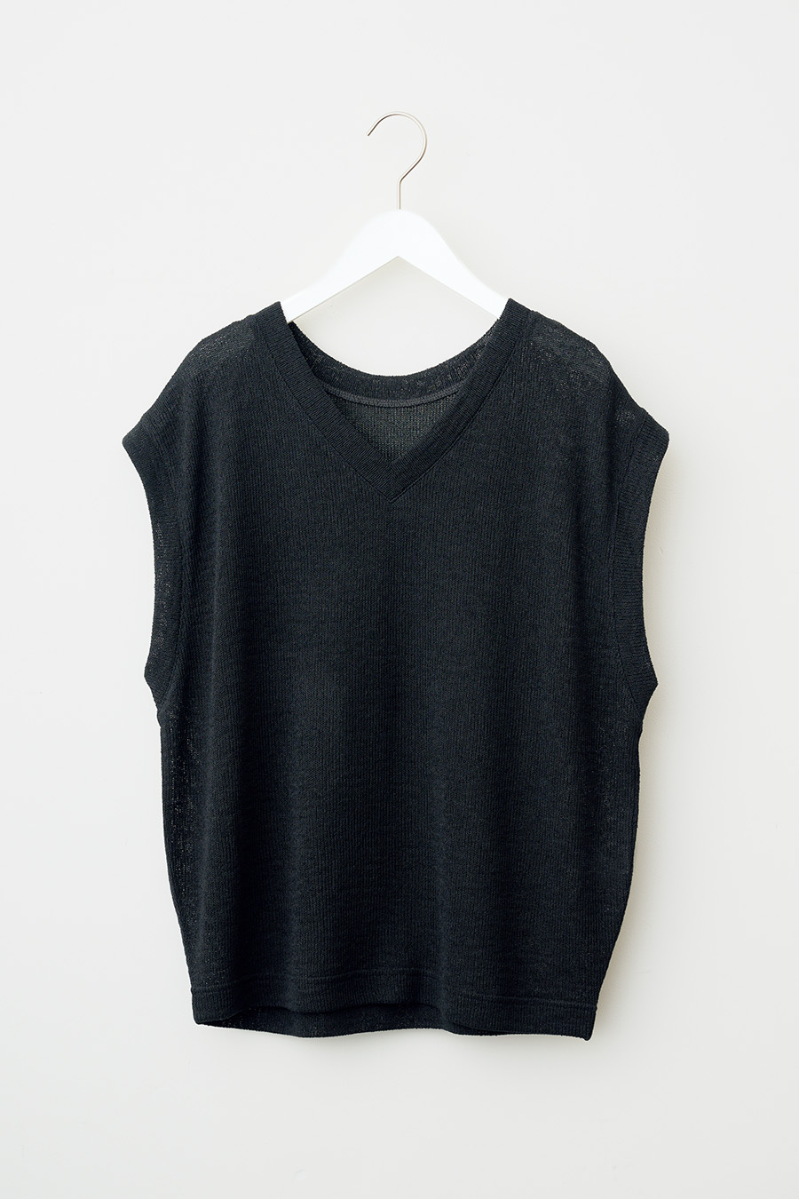 GU ループヤーンVネックT ¥1,490