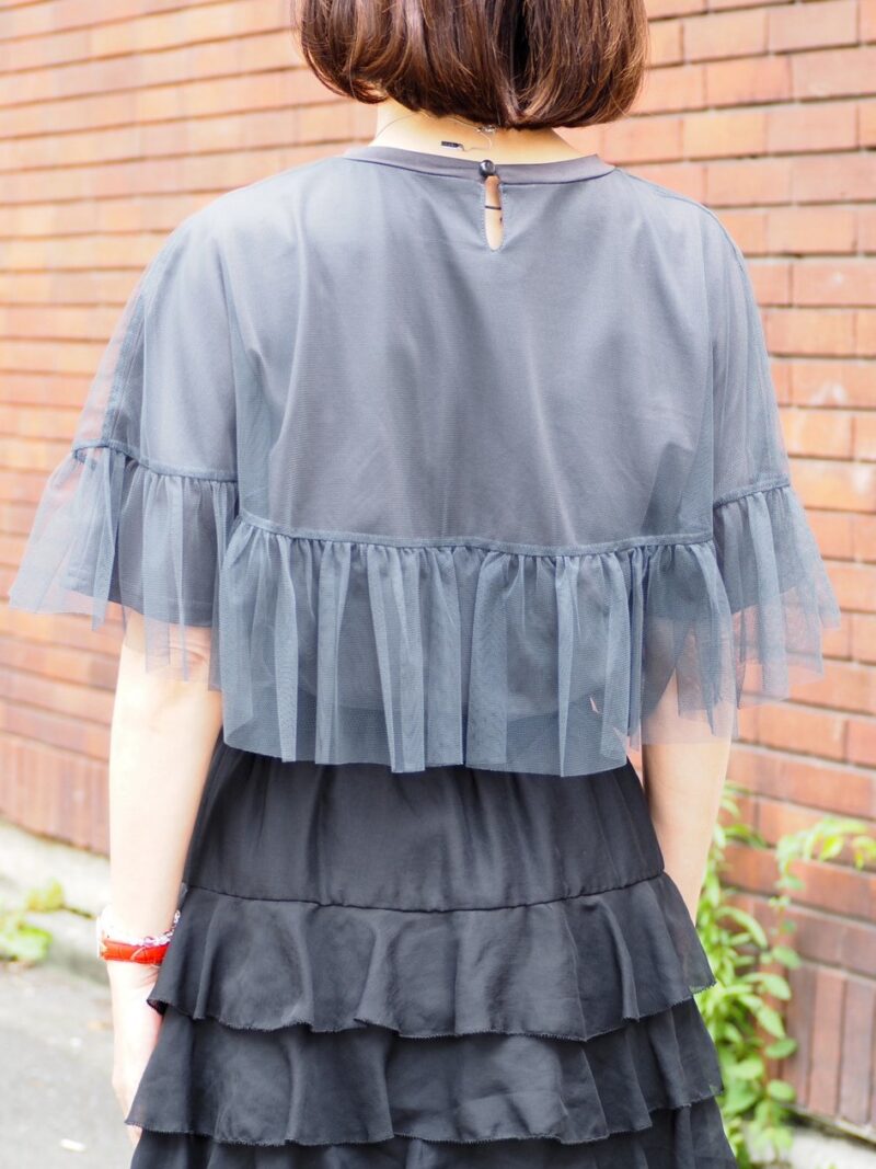 チュールTシャツ