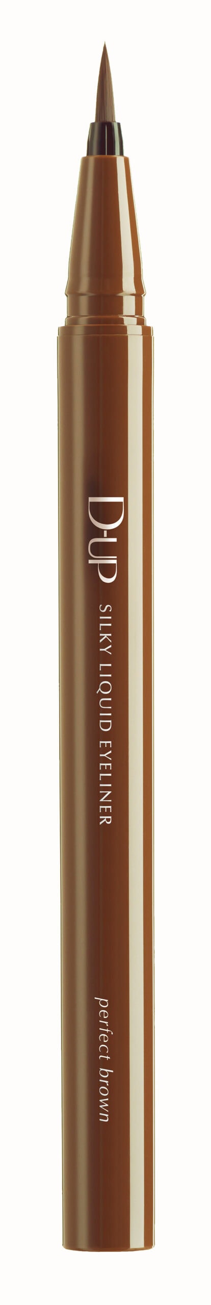 【2位】ディーアップ シルキーリキッド アイライナー WP パーフェクトブラウン ¥1,430/ディー・アップ