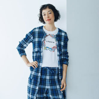 【クレプリ ツモリチサト】涼やかで快適な大人世代の日常着 チェックと色を楽しむ初夏のおしゃれ