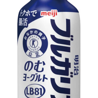 明治ブルガリアのむヨーグルトLB81 ONE SHOT ￥139(編集部調べ)／明治