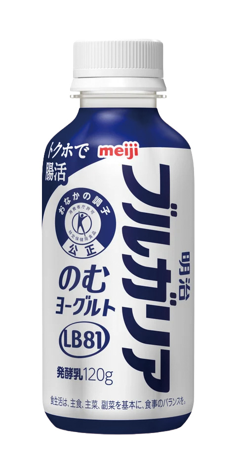 明治ブルガリアのむヨーグルトLB81 ONE SHOT ¥139(編集部調べ)/明治