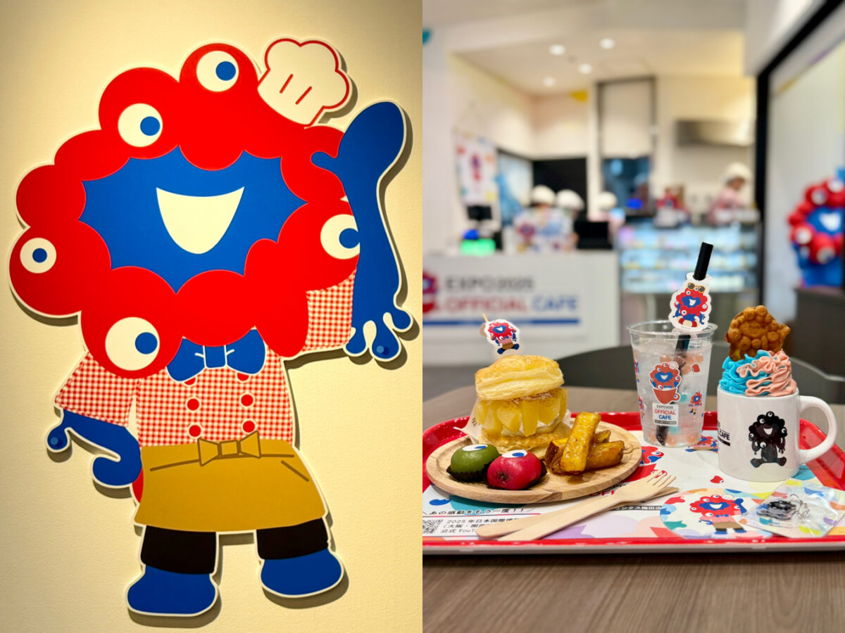 EXPO2025オフィシャルカフェ らぽっぽリンクス梅田店 01