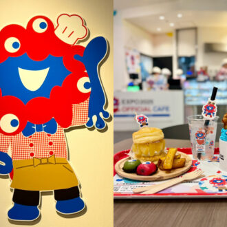 【50代の大阪旅】今が狙いめの“ミャクミャクカフェ”「EXPO2025オフィシャルカフェ らぽっぽリンクス梅田店」