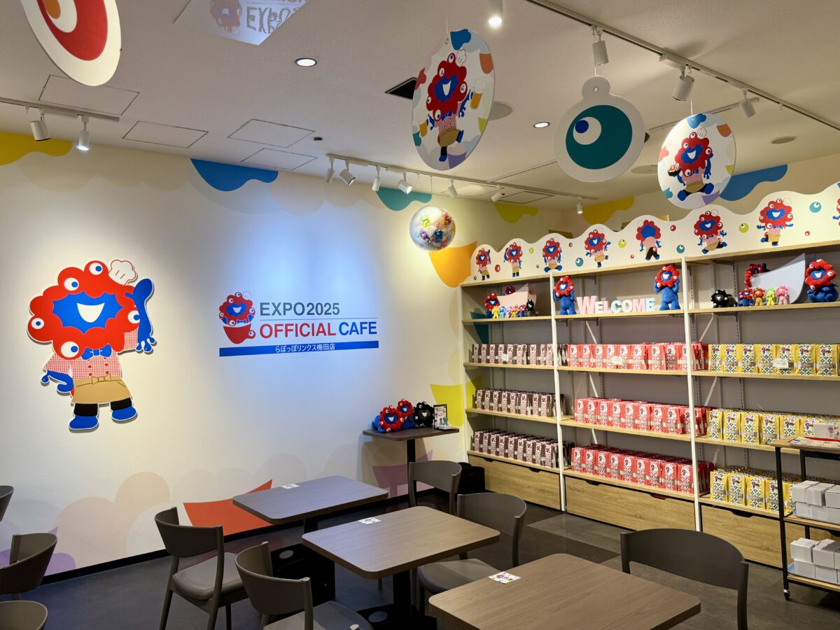 EXPO2025オフィシャルカフェ らぽっぽリンクス梅田店 06