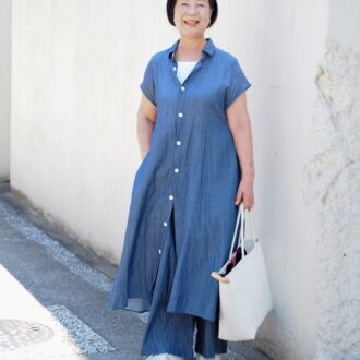 【1週間スナップ】50代は素材で差がつく! 35℃超えの猛暑を乗り切る快適素材コーデ7選