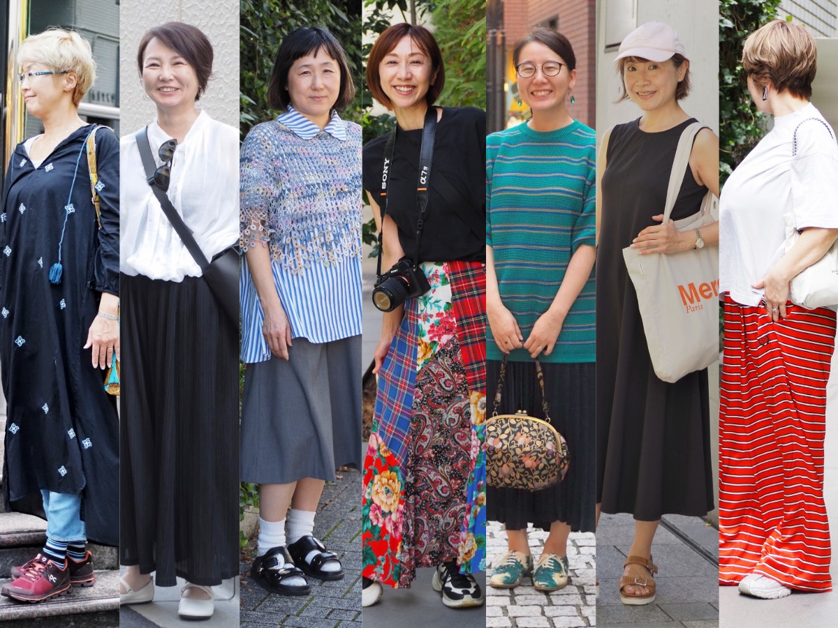 【1週間スナップ】50代の着こなしがあか抜ける! バッグ・靴・アクセで差がつく実例7選