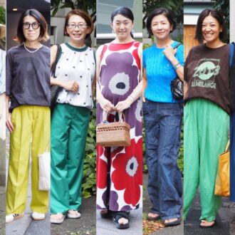 【1週間スナップ】50代は何色を選ぶ？ おしゃれさんに学ぶ、夏のカラーコーデ7選
