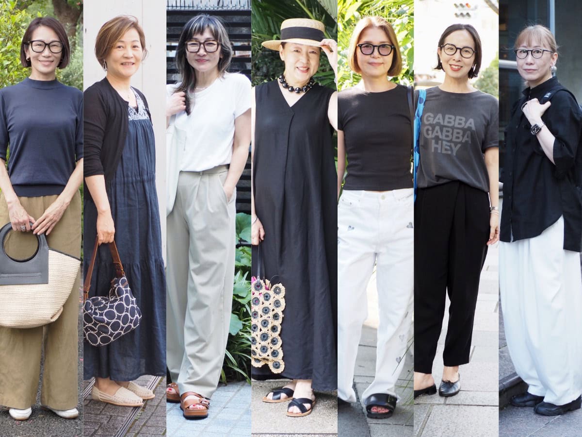 【1週間スナップ】50代こそシンプルがステキ！ 少ないアイテムで洒落るシンプルコーデ7選