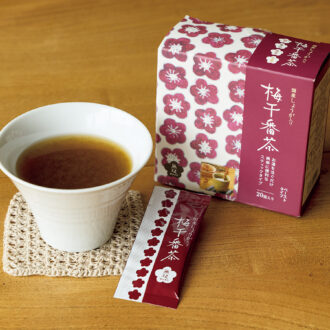 国産しょうが入り梅干番茶スティック(8g×20袋)¥1,620/ムソー食品工業(株)通販部