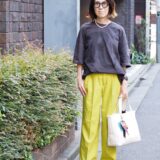 【スナップ】「GU」や「スリコ」を上品に着こなす！ メンズTのゆったりシルエットであか抜ける