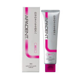 アパデント 歯周ケア。殺菌・抗炎症・歯ぐきの引きしめ作用で歯周病(歯肉炎・歯周炎の総称)を予防