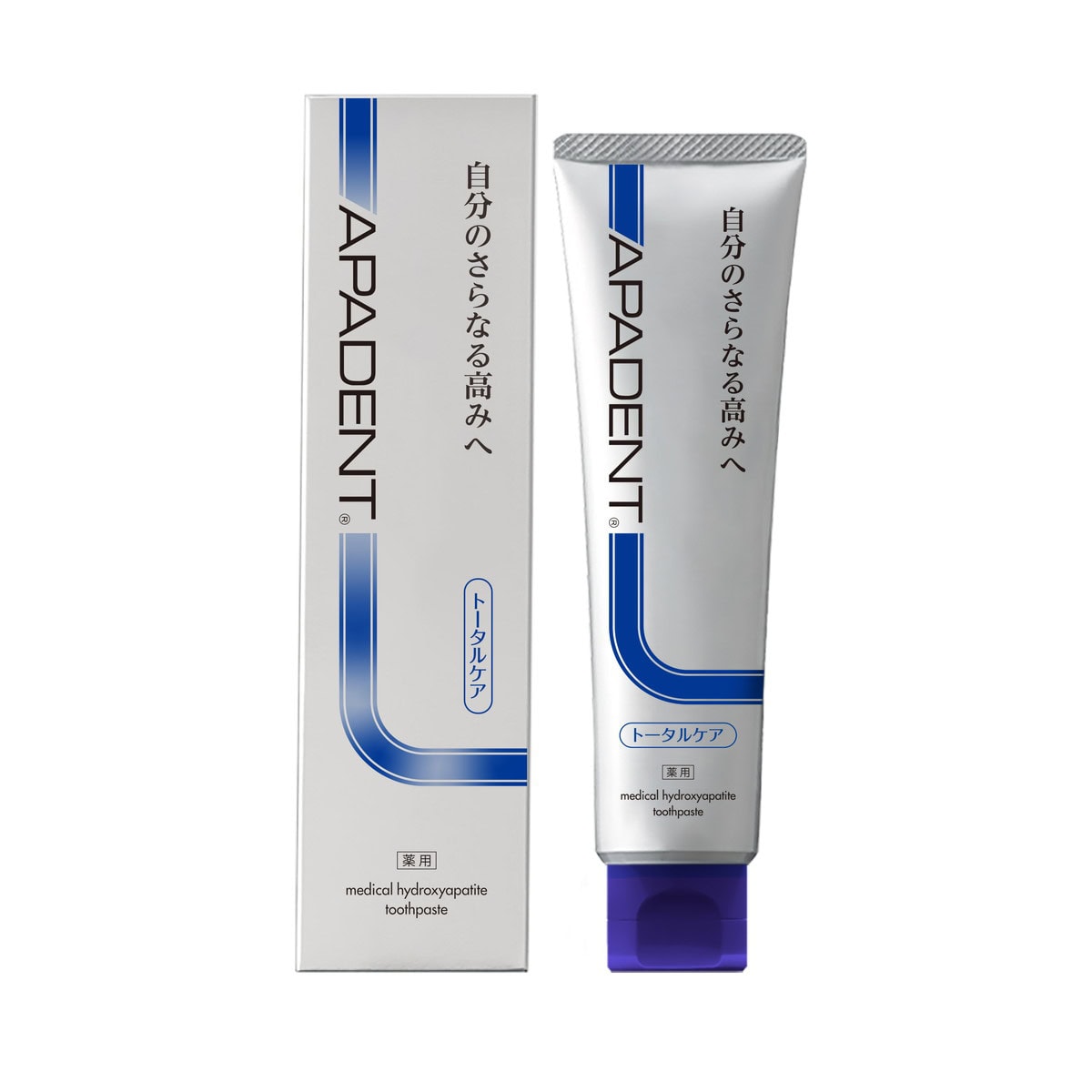 アパデント トータルケア。むし歯・歯周病（歯肉炎・歯周炎の総称）・口臭という大人世代の３つの“気がかり”をトータルケア