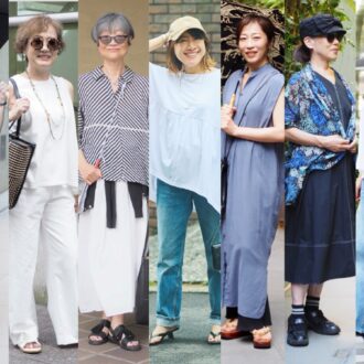 【1週間スナップ】50代の夏コーデ、何か物足りない？ 小物であか抜けるテクニック7選（7月28日～8月2日）