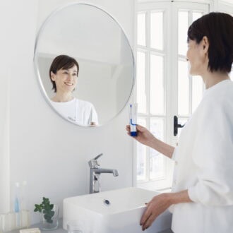 シンプルでスタイリッシュなパッケージデザインも「アパデント トータルケア」の魅力