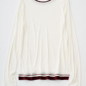 シアーカットソー¥2,970／クロス ファンクション（クロスプラス