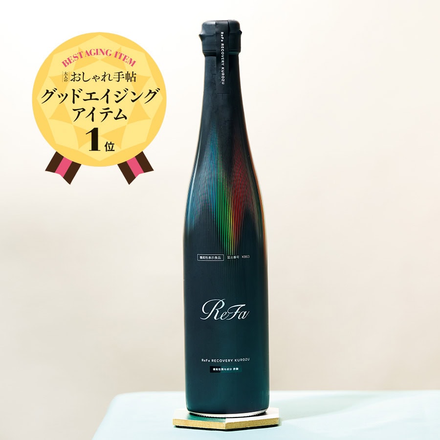 ReFa ReFa RECOVERY KUROZU ［機能性表示食品］ 480mL ¥5,400 ／ MTG