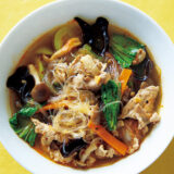重信初江さんの簡単麺レシピ5選
しらたき･春雨･フォー･そば･ビーフン...いつもの麺が劇的においしくなる！