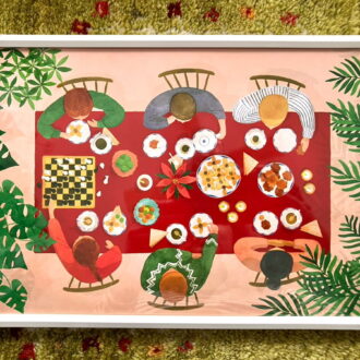 フィンランドのデザイナー夫婦「POLKA PAPER（ポルカペーパー）」のポスター