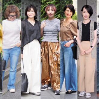 【1週間スナップ】50代のおしゃれさんは秋の始まりに何を着る？ 今マネしたいパンツスタイル7選