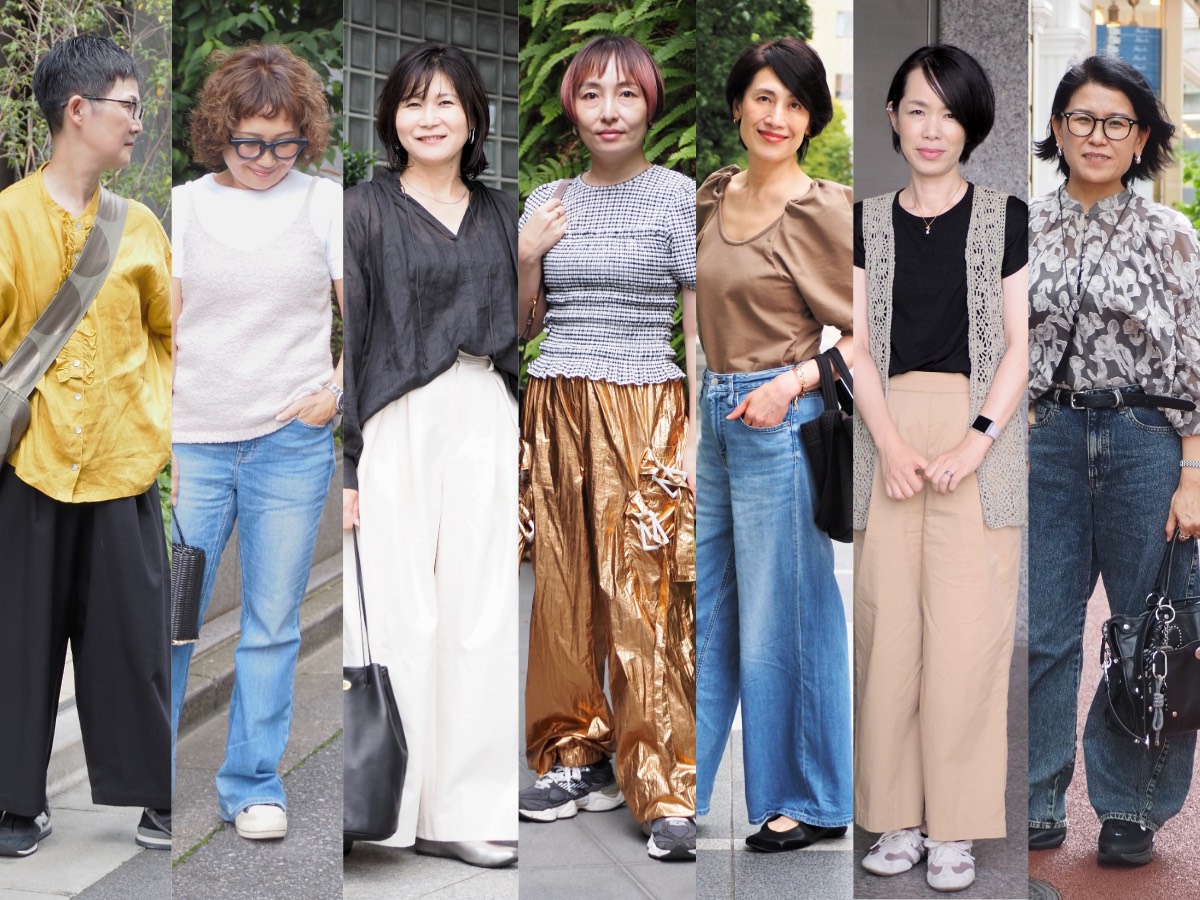 【1週間スナップ】50代のおしゃれさんは秋の始まりに何を着る? 今マネしたいパンツスタイル7選