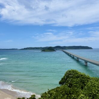 山口県下関市　角島大橋