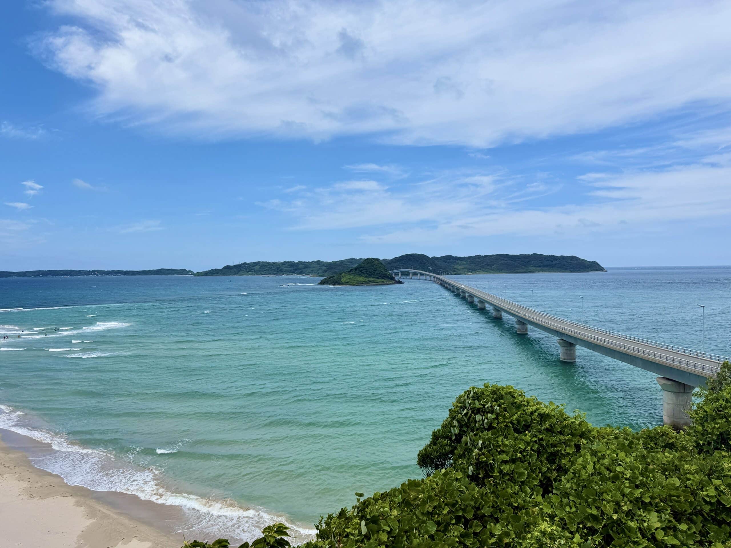 山口県下関市　角島大橋