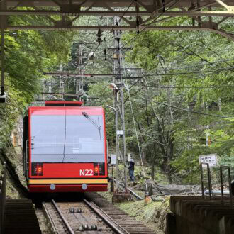 極楽橋駅　高野山ケーブルカー