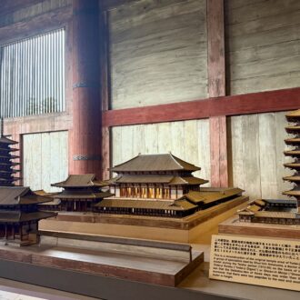 奈良　東大寺　創建当初の伽藍模型